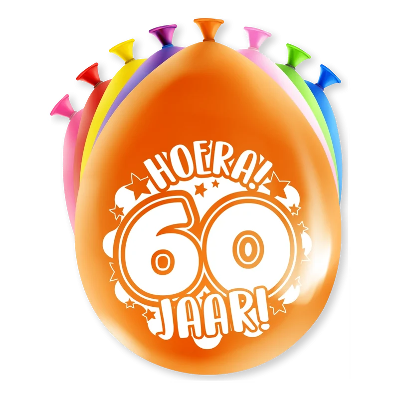 Feest Ballonnen - 60 jaar