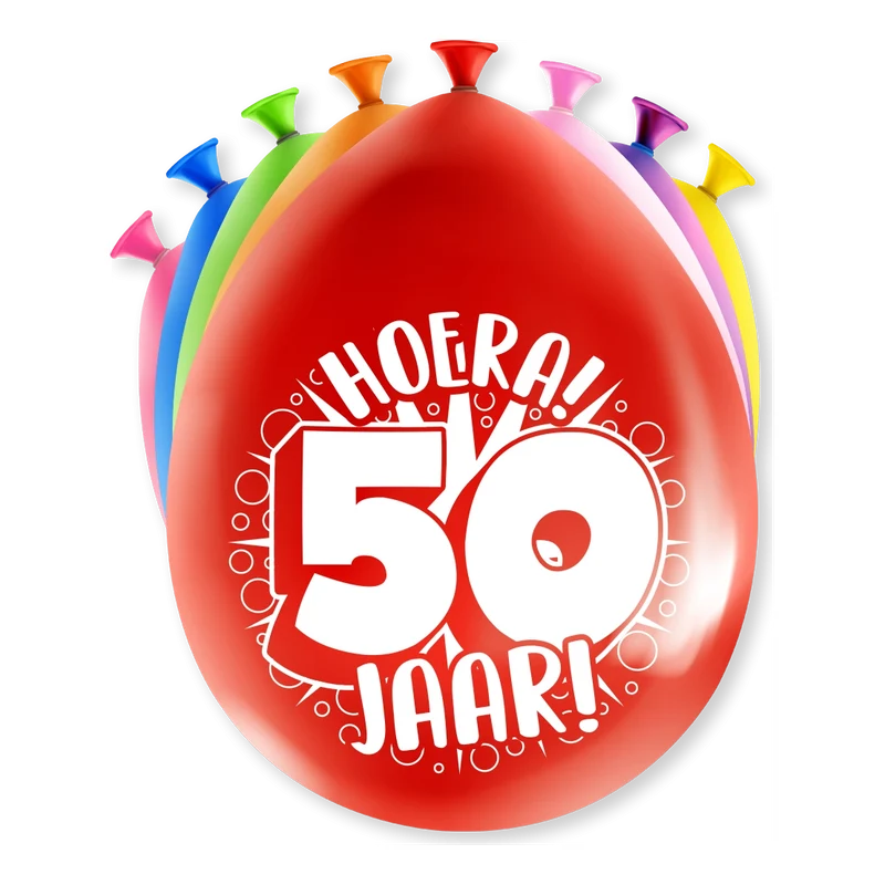 Feest Ballonnen - 50 jaar