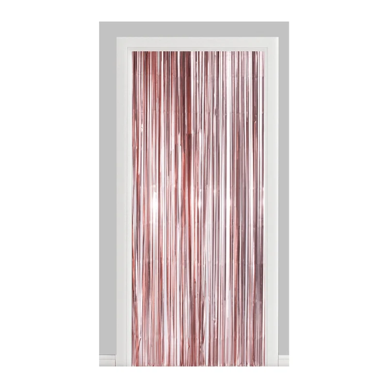 Deurgordijn rosé goud (brandvertragend) 240x100cm