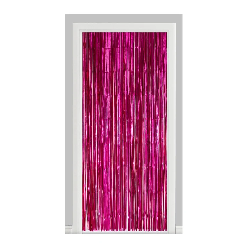 Deurgordijn roze (brandvertragend) 240x100cm