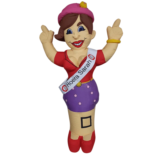 Opblaasfiguur Sarah Hoera 4m