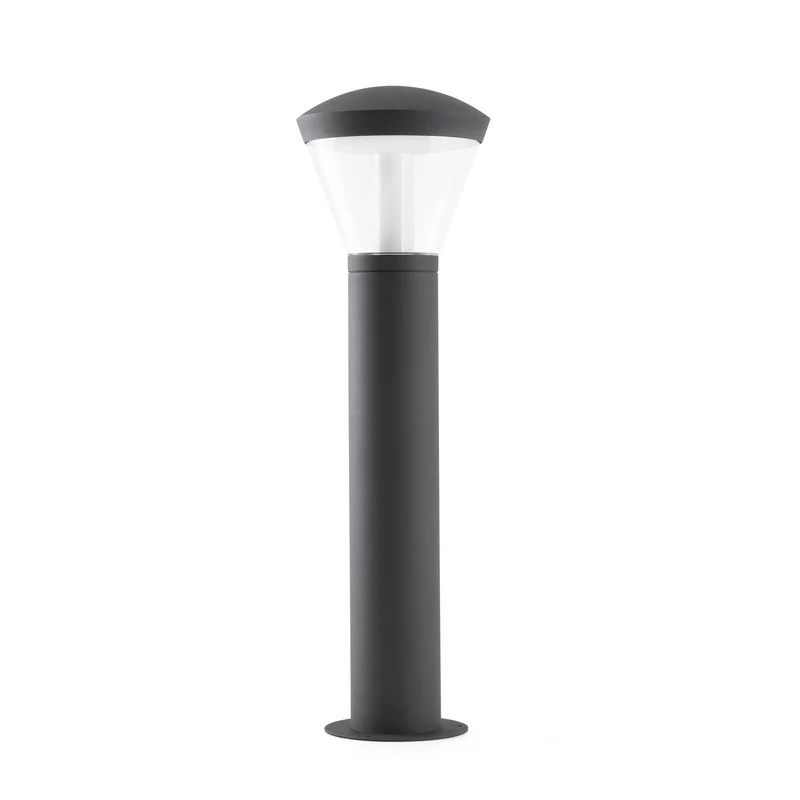 Faro Shelby - LED-tuinpaal voor buiten wit, donkergrijs IP65