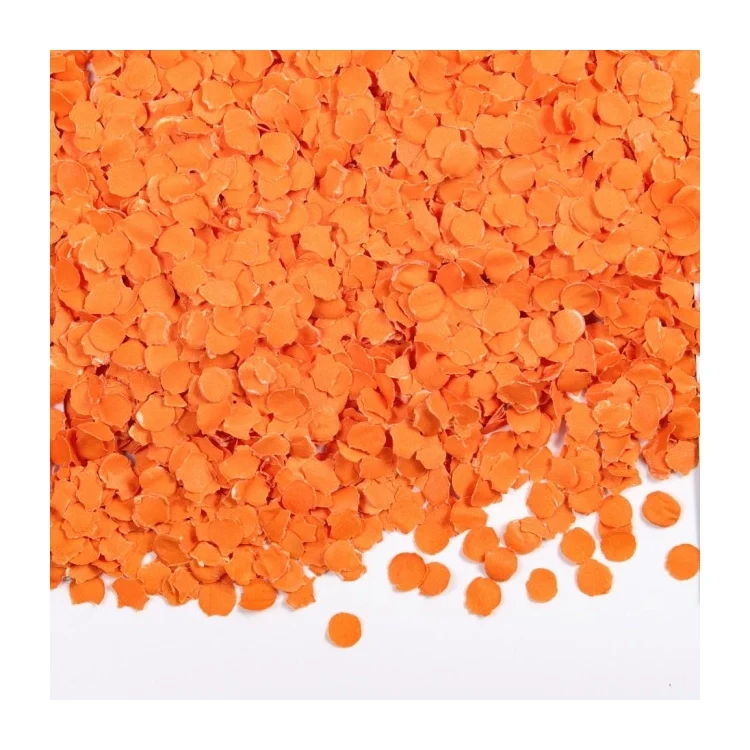 100 gram confetti oranje