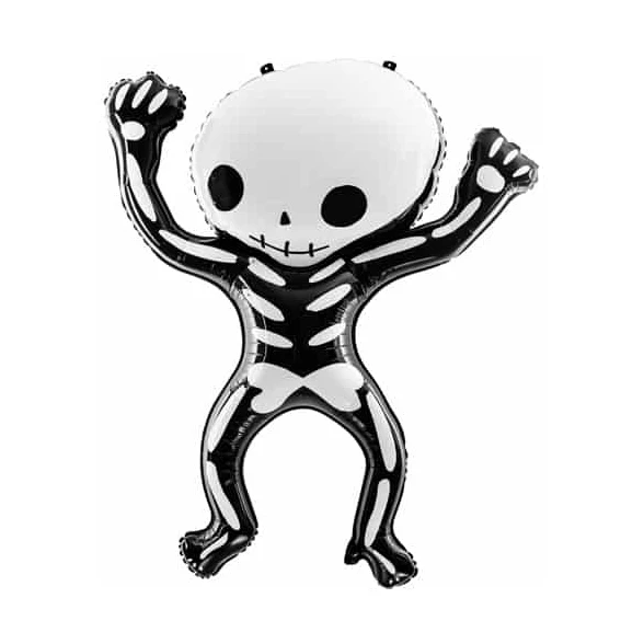 Halloween Folieballon Skelet 84 x 100 cm