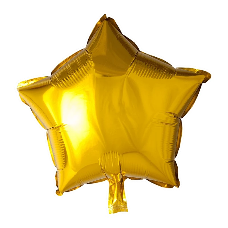 Folieballon ster - Goud - 46cm