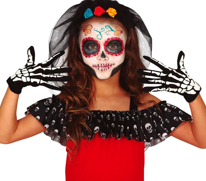 Kinderen Skeleton Handschoenen