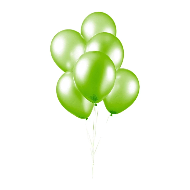 Ballonnen Parel Licht Groen - 10 stuks - 30cm