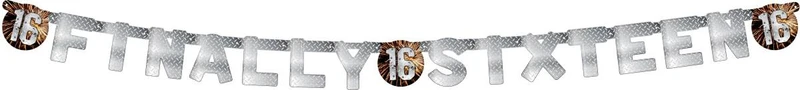 Letter slinger finally 16 jaar