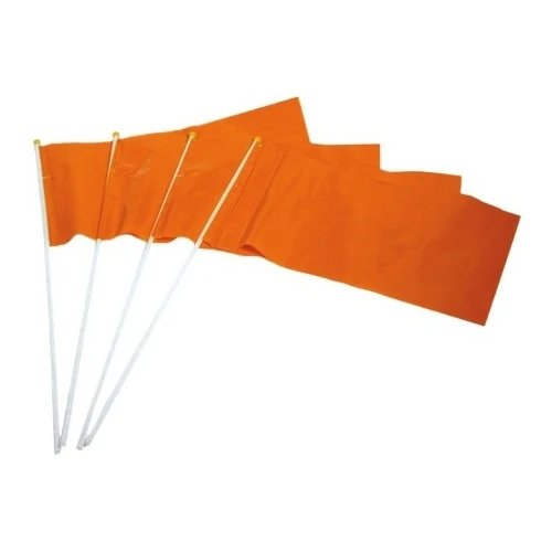 Zwaaivlaggetje 20x30cm pe oranje