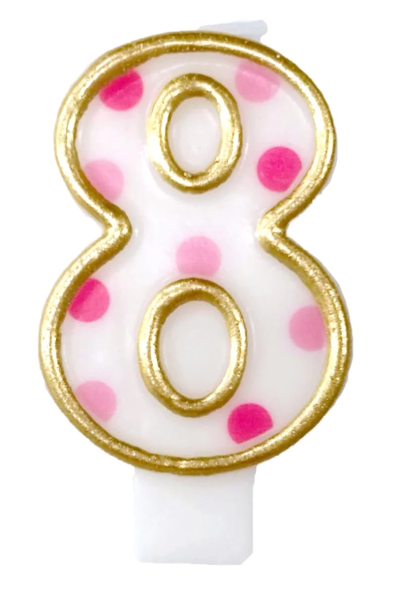 Cijferkaars Roze 8
