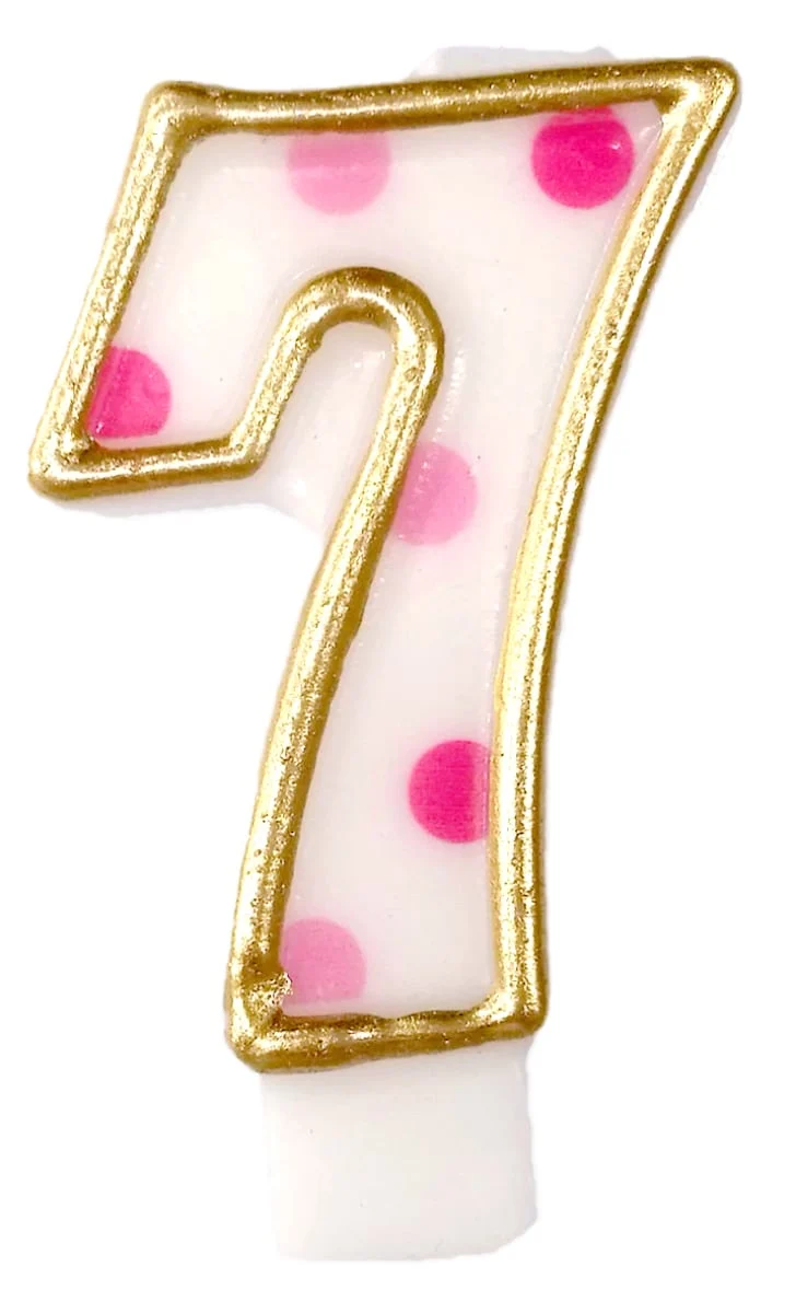 Cijferkaars Roze 7