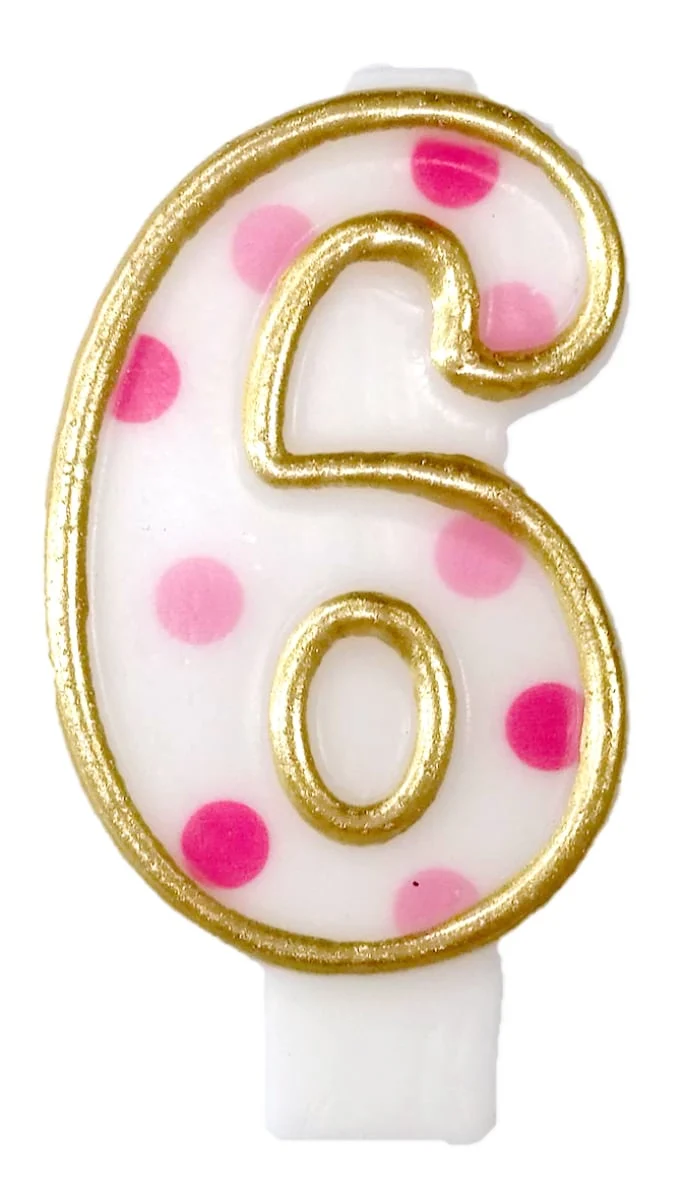 Cijferkaars Roze 6
