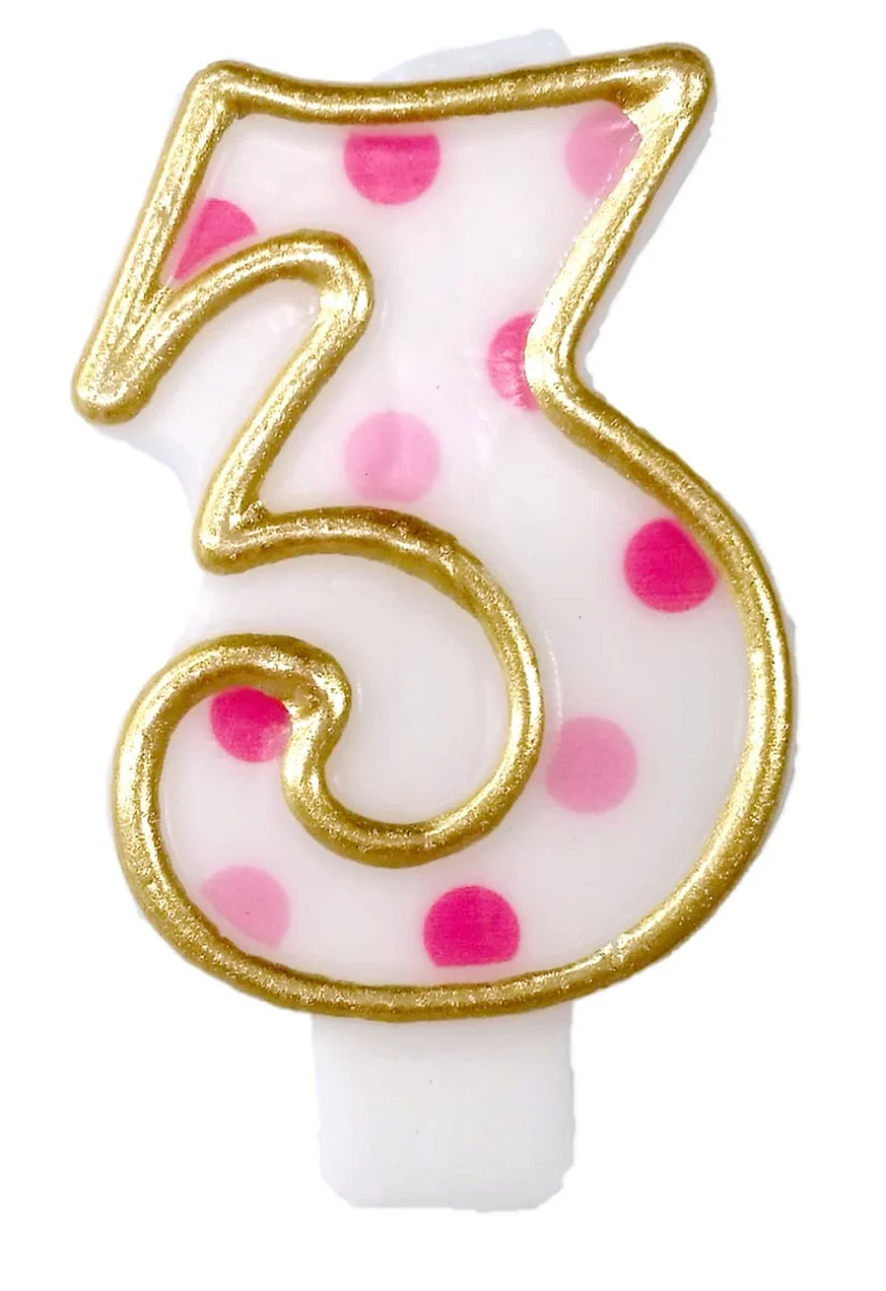 Cijferkaars Roze 3