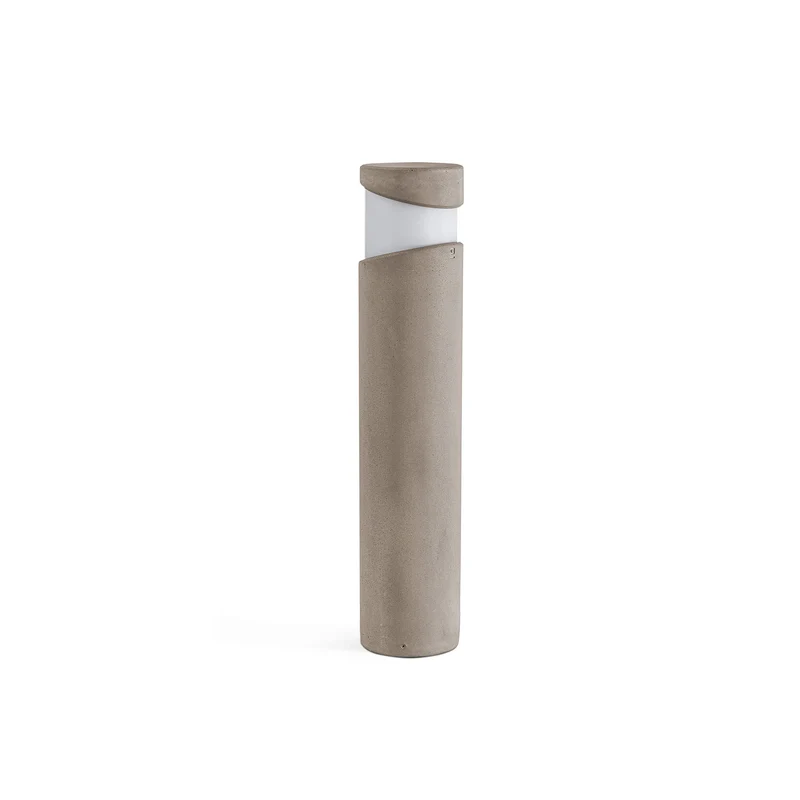 Faro Block Blokvormige buitenpaal zand E27 IP65