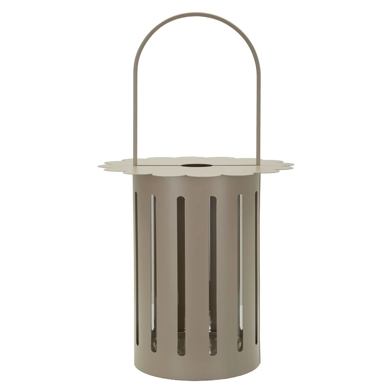 Mauro Ferretti lantaarn - 24x43 cm - taupe