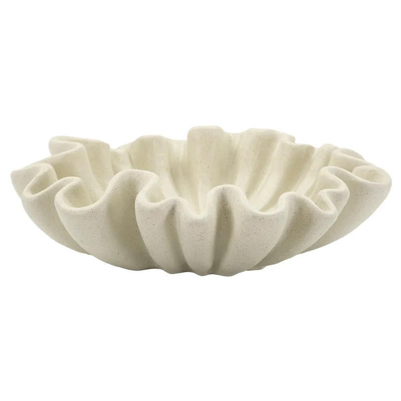 Mauro Ferretti svuotatasche - Ø 31x9 cm - crème