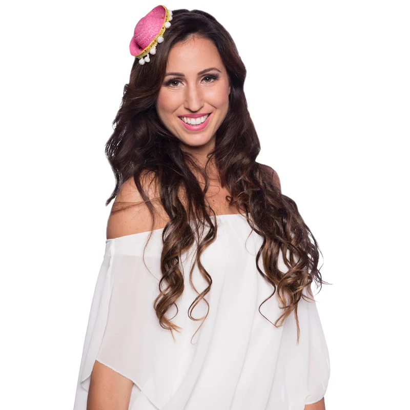 Tiara Magenta Sombrero
