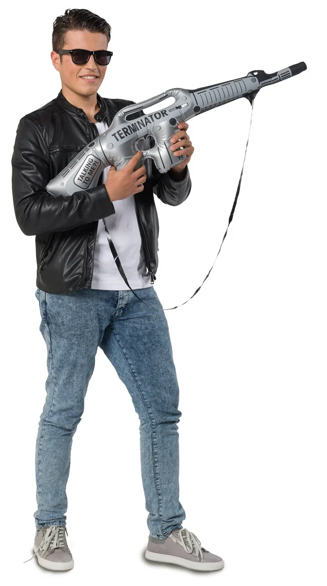 Opblaas Machine geweer 94cm