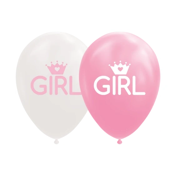 Ballonnen Girl - 8 stuks - 30cm