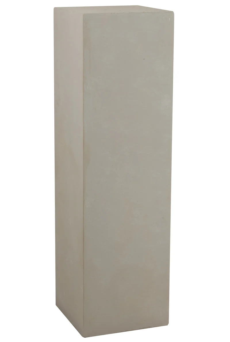 J-Line sokkel Rechthoek Hoog - keramiek - beige - large