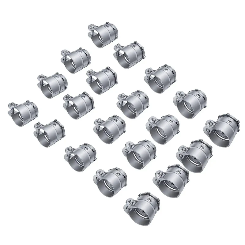 Heavy Squeeze Connector Fittings Three Quarter Inch Zinc Alloy Plug And Play Plumbing Hose Adapters For Fast Pipe Connections Built Tough With No Sweat Installation
