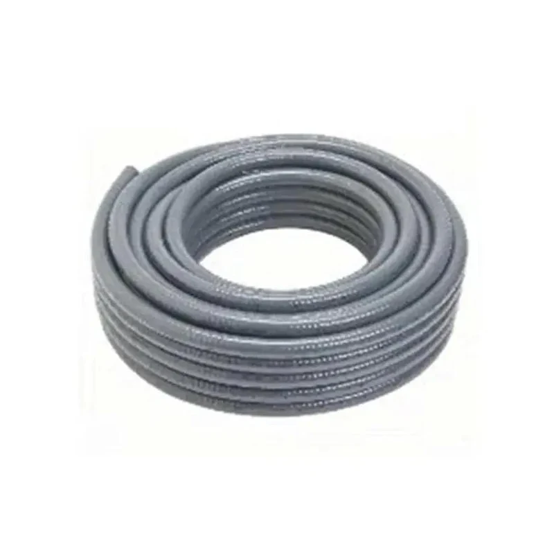 Liquid Tight Flexible Pvc Conduit 1 2 Inch By 100 Foot Electrical Wire Protection Indoor And Outdoor Moisture Resistant Self Extinguishing Built Tough For Cranky Corners And Heavy Duty Wire Pulling Jobs