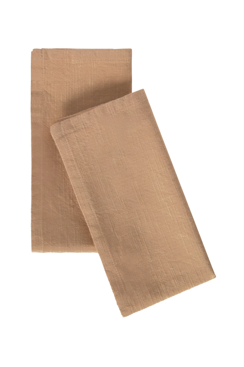 Calma House Servet (set van 2 stuks) Gavema2 - Beige - 45x45