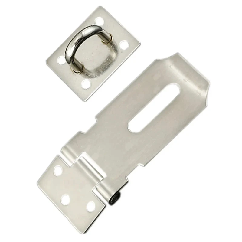 Top Notch Stainless Steel Sliding Gate Bolt Door Lock Latch With Brushed Finish Heavy Duty Rust Resistant Hardware For Secure Window Shed Or Garage Upgrade Your Setup Now