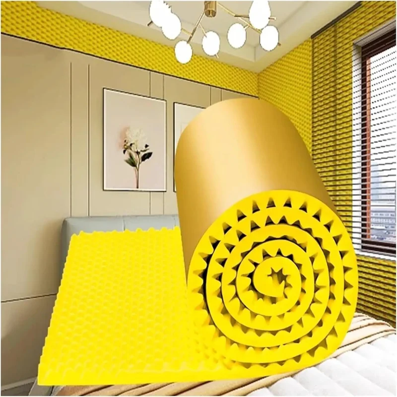 Game Changing High Density Acoustic Foam Panels With Self Adhesive Backing For Recording Studio Fast Recovery Sound Proof Padding Kicks Room Echoes To The Curb Sets Off Pro Studio Vibes