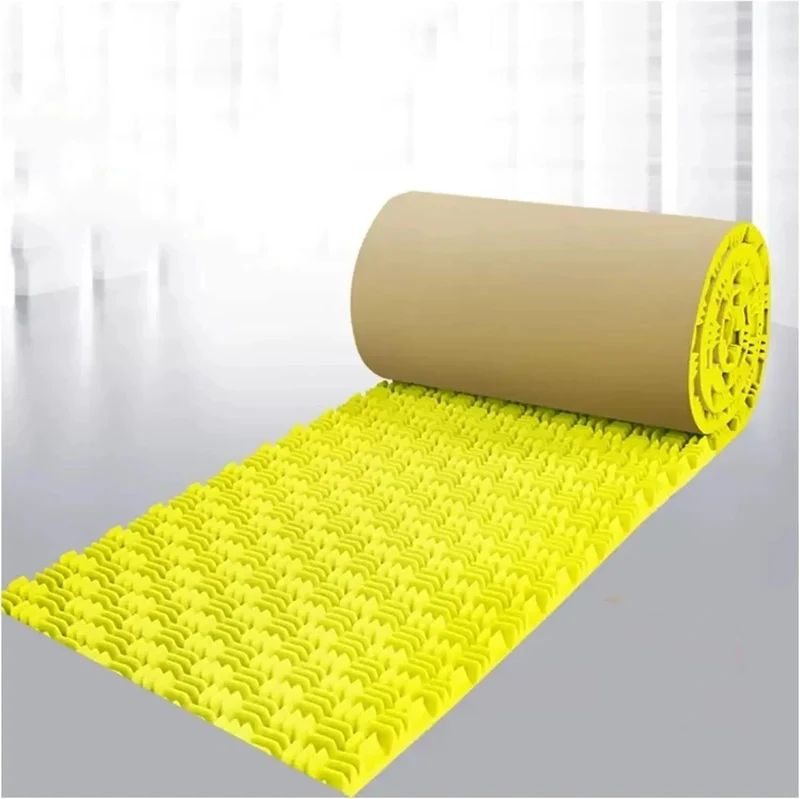 Easily Muffle Room Chatter And Kick Extra Echoes To The Curb With These Rock Solid Self Adhesive Acoustic Foam Panels Yellow Professional Grade Soundproof Roll