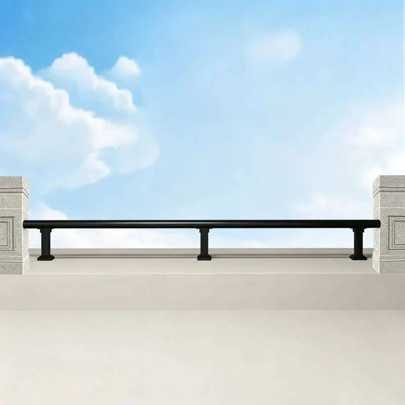Height Increasing Balcony Railing Kit With Wall Extender For Low Walls Delivers Hella Secure Safety Barrier For Kids And Pets Featuring No Sweat Lightweight Assembly And Beastly Strength Durability