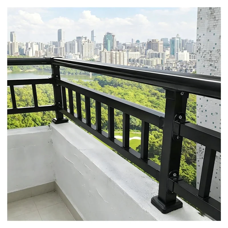 Heavy Duty Galvanized Steel Balcony Railing Extension Kit Rock Solid Fence Height Extender For Low Walls No Sweat Outdoor Setup Top Shelf Safety Guard